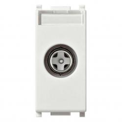 TV-RD-SAT single conn.outlet white