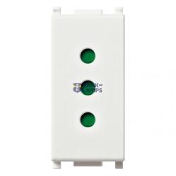2P+E 10A P11 outlet white