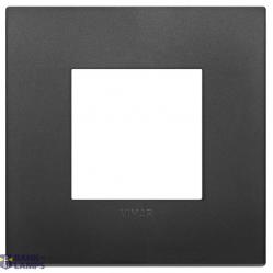 Classic plate 2M technopolymer black
