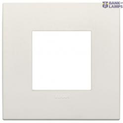 Classic plate 2M technopolymer ivory