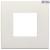 Classic plate 2M technopolymer ivory