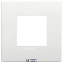 Classic plate 2M technopolymer white