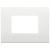 Classic plate 3M technopolymer white