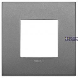 Classic plate 2M metal matt slate