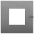 Classic plate 2M metal matt slate