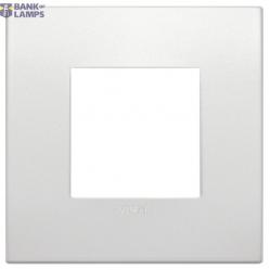 Classic plate 2M metal matt pearl