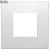 Classic plate 2M metal matt pearl