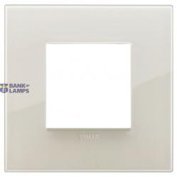 Classic plate 2M Reflex ivory white