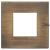Plate 2M metal antique brushed bronze