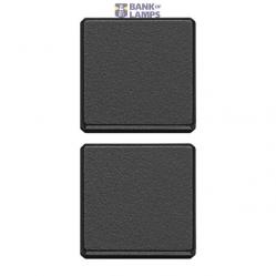 2 buttons Flat w/o symbol grey