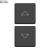 2 buttons Flat arrows symbol grey