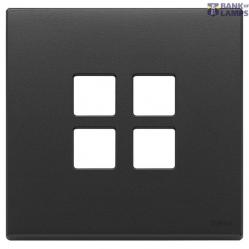 Plate 2Mx4 Flat anthracite grey
