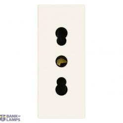 2P+E 16A P17/11 outlet white