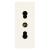 2P+E 16A P17/11 outlet white