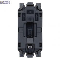 1P NO 10A button mechanism