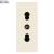 2P+E 16A P17/11 outlet canvas