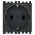 2P+E 16A German SICURY outlet grey