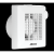 Axial fan wall window M 100 4-inch