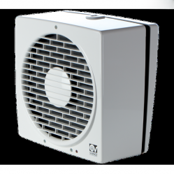 Reversible Axial Ventilation Fan Vario 150/6 230V with Automatic Reversal