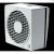 Reversible Axial Ventilation Fan Vario 150/6 230V Low Noise with Automatic Reversal