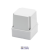 JUNCTION BOX WITH DEEP SCREWED LID - IP56 - INTERNAL DIMENSIONS 100X100X120 - SMOOTH WALLS - GREY RAL 7035