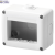 PROTECTED ENCLOSURE FOR SYSTEM DEVICES -  3 GANG - RAL 7035 GREY - IP40