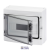 SMOOTH WALLS ENCLOSURE - PRE-ARRANGED FOR TERMINAL BLOCK - 12M IP65