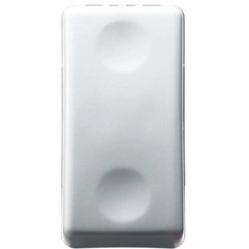 ONE-WAY SWITCH 1P 250V ac - 16AX - NEUTRAL - 1 MODULE - SYSTEM WHITE