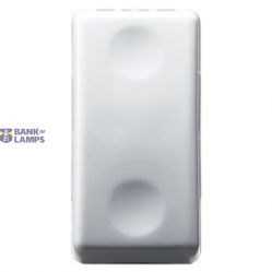 TWO-WAY SWITCH 1P 250V ac - 16AX - NEUTRAL - 1 MODULE - SYSTEM WHITE
