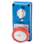 VERTICAL FIXED INTERLOCKED SOCKET OUTLET - WITHOUT BOTTOM - WITH FUSE-HOLDER BASE - 3P+N+E 16A 380-415V - 50/60HZ 6H - IP67