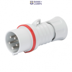 STRAIGHT PLUG HP - IP44/IP54 - 3P+E 32A 380-415V 50/60HZ - RED - 6H - SCREW WIRING