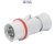 STRAIGHT PLUG HP - IP44/IP54 - 3P+E 32A 380-415V 50/60HZ - RED - 6H - SCREW WIRING