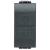 Push Button Livinglight Double NO 1 Module Anthracite