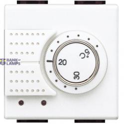 Thermostat Livinglight N4441 230V 2 Module White