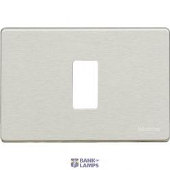 Cover plate Magic 1-module Oxidal