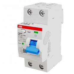 F202 B-16/0.03 Residual Current Circuit Breaker 2P B type 30 mA