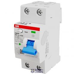 F202 B-25/0.03 Residual Current Circuit Breaker 2P B type 30 mA