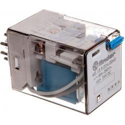 Rel. 3CO 10A/24VDC/Agni/Test button/Mech.ind (60.13.9.024.0040)