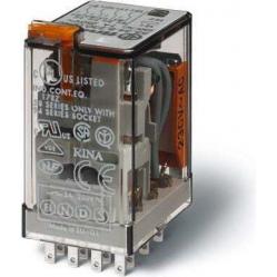 General purpose Rel. 4CO 7A/24VDC/Agni+Au/Test button/Mech.ind. (55.34.9.024.5040)