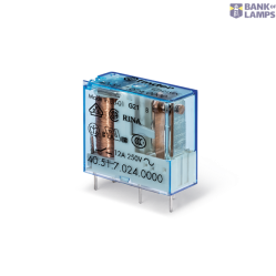 PCB/Plug-in Rel. 5mm.pinning 1CO 10A/230VAC/Agni (40.51.8.230.0000)