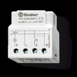 Quiet elec. step/timing Rel. switch box mount, 1NO 10A/, 230VAC (13.91.8.230.0000)