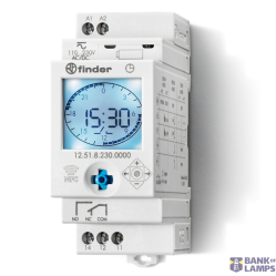 Dig.Time Switch 35mm.1CO 16A/110.230VUC, day/week.pr.Smartp (12.51.8.230.0000)