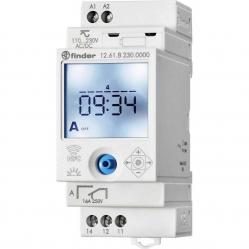 Astro Time Switch 35mm.1CO 16A/110.230VUC, progr.Smartphone (12.A1.8.230.0000)
