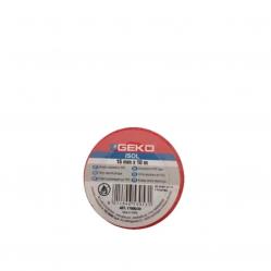 Insulating tape 15x10m RED 17000/30 GEKO