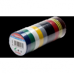 Insulating tape 19x25m YELLOW 17000/60 GEKO