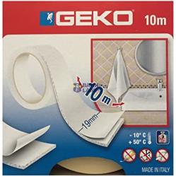 BI-adhesive fix in tape 19x10M 20000/8 GEKO