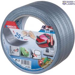Cloth Tape 50x25m SILVER 19000/62 GEKO