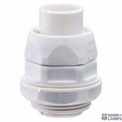 STRAIGHT REVOLVING COUPLING DEVICE GAS PITCH - RDG - IP54 - SHEATH Ø 20MM - GREY RAL7035