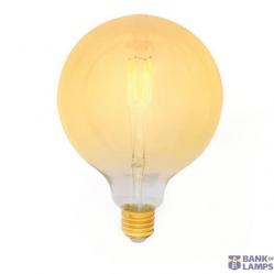 LED Bulb Filament E27 4W Globe G125 2200K Gold iLight