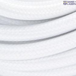 Intertwined cable cotton 2*1.5 white Fontini